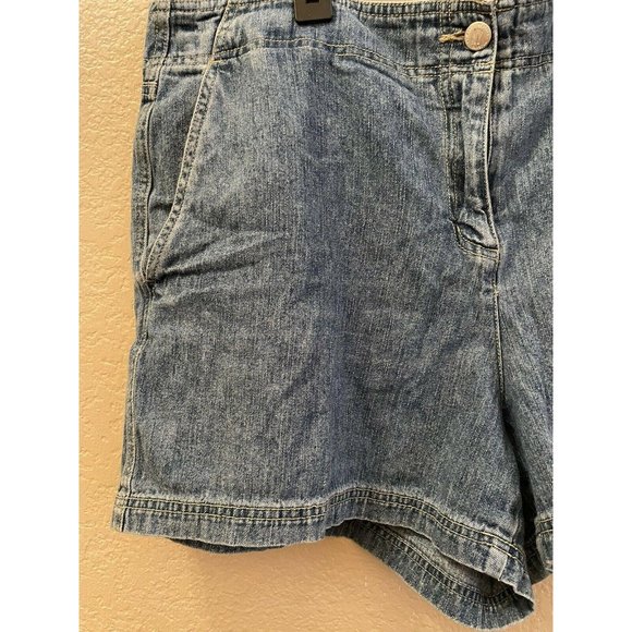 New York & Company Jean Shorts Blue Denim - Picture 4 of 5